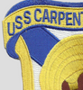 DD-825 USS Carpenter Patch