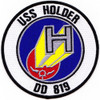 DD-819 USS Holder Patch