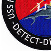 DD-781 USS R K Huntington Patch - A Version | Lower Left Quadrant