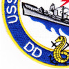 DD-760 USS John W Thomason Patch | Lower Left Quadrant