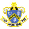 DD-728 USS Mansfield Patch