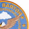 DD-722 USS Barton Destroyer Ship Patch | Upper Right Quadrant