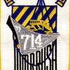 DD-714 William R. Rush Patch | Center Detail