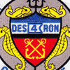 Desron 4 Destroyer Squadron Patch | Center Detail