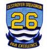 DESRON 26 Destroyer Squadron Patch - Version A