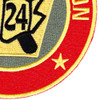 Desron 24 Destroyer Squadron Patch -RED/ Yellow Version | Lower Right Quadrant