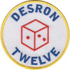 DESRON 12 Destroyer Squadron Patch Dice