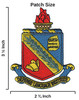 Defense Language Institute Patch size: 2.75 x 3.5 inches