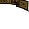DEA Drug Enforcement Agency Jungle Operations Team LPCO CRO Patch Subdued | Lower Right Quadrant