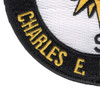 DE-446 USS Charles E. Brannon Patch | Lower Left Quadrant