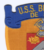 DE-1041 USS Bradley Destroyer Escort Ship Patch | Upper Left Quadrant