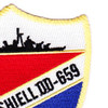 DD-659 USS Dashiell Patch Destroyer Tin Can | Upper Right Quadrant