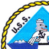 DD-654 USS Bearss Patch | Upper Left Quadrant