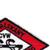 CVA-34 USS Oriskany CVW-16 Red Patch | Upper Right Quadrant