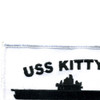 CV-63 USS Kitty Hawk Patch Silhouette | Upper Left Quadrant