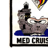 CV-60 USS Saratoga Patch Med Cruise 92 | Lower Left Quadrant