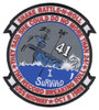 CV-41 USS Midway Patch Survived 24 Degree Roll