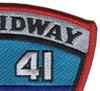 CV-41 USS Midway Patch Image Top Right
