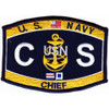 CSC Chief Commissaryman Patch