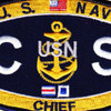 CSC Chief Commissaryman Patch | Center Detail