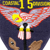 COSDIV-15 Coastal Division Fifteen Patch | Center Detail