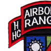 HC C Company 75th Airborne Ranger Regiment Patch | Upper Left Quadrant