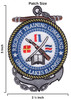 Great Lakes Illinois Naval Recruit Training Command Patch size: 3.5 x 5 inches