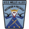 DL-4 USS Willis A Lee Patch