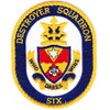 DESRON 6 Destroyer Squadron Patch