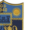 DD-940 USS Manley Patch | Upper Right Quadrant