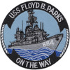 DD-884 USS Floyd B Parks Patch