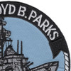 DD-884 USS Floyd B Parks Patch | Upper Right Quadrant