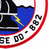 DD-882 USS Furse Patch | Lower Right Quadrant