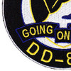 DD-878 USS Vesole Patch | Lower Left Quadrant
