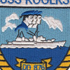 DD-876 USS Rogers Patch | Center Detail