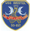 DD-857 USS Bristol Patch