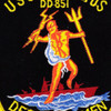 DD-851 USS Rupertus Patch - A Version | Center Detail