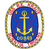 DD-849 USS R.E, Kraus Destroyer Patch Scientia Tridens