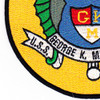 DD-836 USS George K Mackenzie Patch - Version B | Lower Left Quadrant