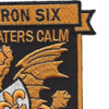CortRon 6 Escort Squadron Navy Patch | Upper Right Quadrant