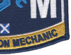 CM Construction Mechanic Rating Patch Seabee | Lower Right Quadrant
