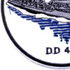 DD-442 USS Nicholson Patch | Lower Left Quadrant