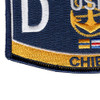 DCC Chief Damage Controlman Petty Officer Patch | Lower Left Quadrant