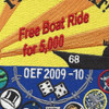 CVN-68 Nimitz Boat Ride Free Patch | Center Detail