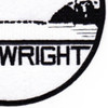 USS Wright Kitty Hawk Patch | Lower Right Quadrant