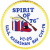 CVE-76 USS Kadashan Bay Patch