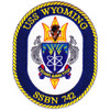 B-SSBN-742A USS Wyoming Patch