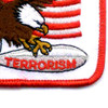 Attack On America 9-11-01 Terrorism Flag Patch | Lower Right Quadrant