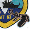 ATF-83 USS Chickasaw Patch | Lower Right Quadrant