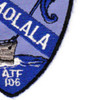 ATF-106 USS Molala Patch - Version A | Lower Right Quadrant